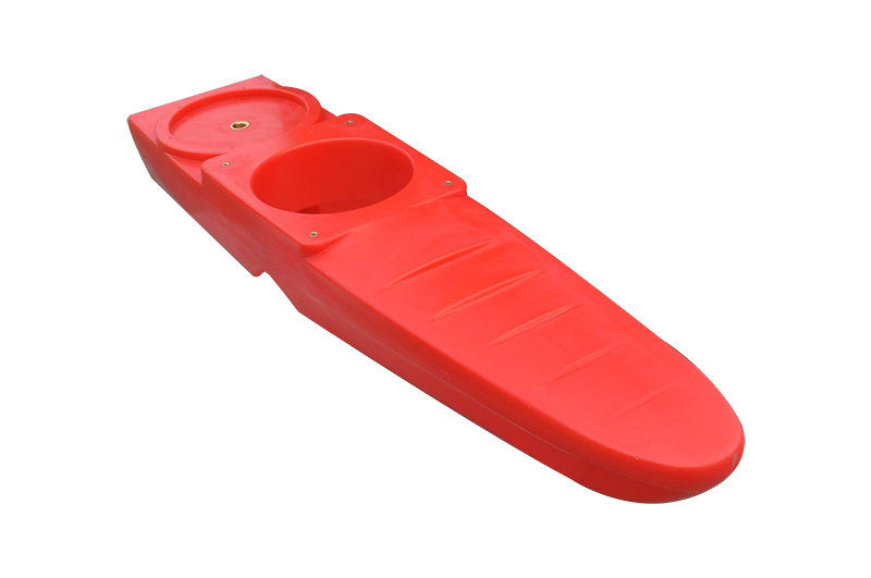 Red remote control vessel